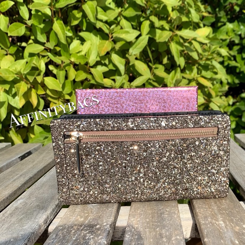 WLRU5802 Kate Spade large bifold wallet odette NWT - Picture 2 of 7